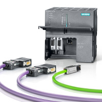 Siemens: CPU 319-3 PN/DP mit PROFINET- und PROFIBUS-Kabel