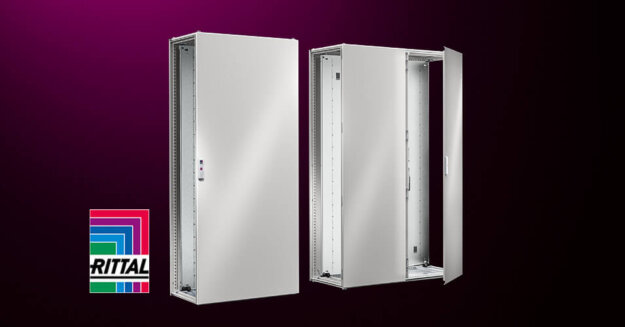 Zwei Rittal Anreihnschränke