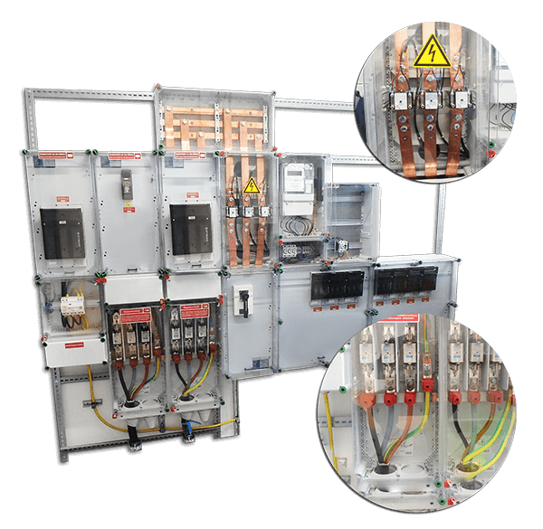 Kunststoffgehäuse-System-ICS65 Kunststoffgehäuse-System ICS65 Isolierstoffverteiler